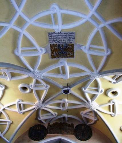 Renesann klenba lodi kostela ve Volenicch