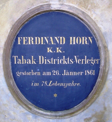 Nhrobek Hornova otce Ferdinanda na trutnovskm hbitov